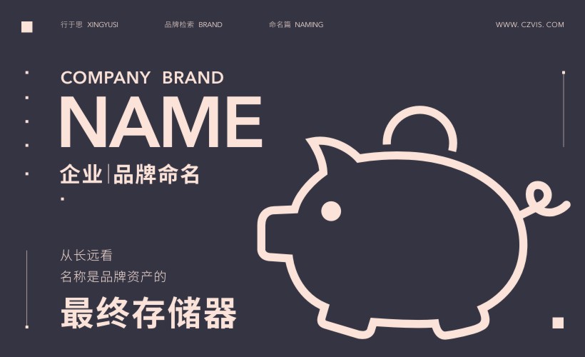行于思品牌设计关于品牌命名、公司命名的观点见解 品牌命名、公司命名的观点见解